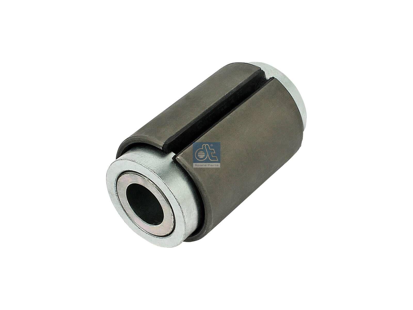 DT Spare Parts 4.81397 Gummibuchse, Blattfeder, d: 24,2 mm, D: 62,1 mm, H: 104 mm passend für Mercedes-Benz