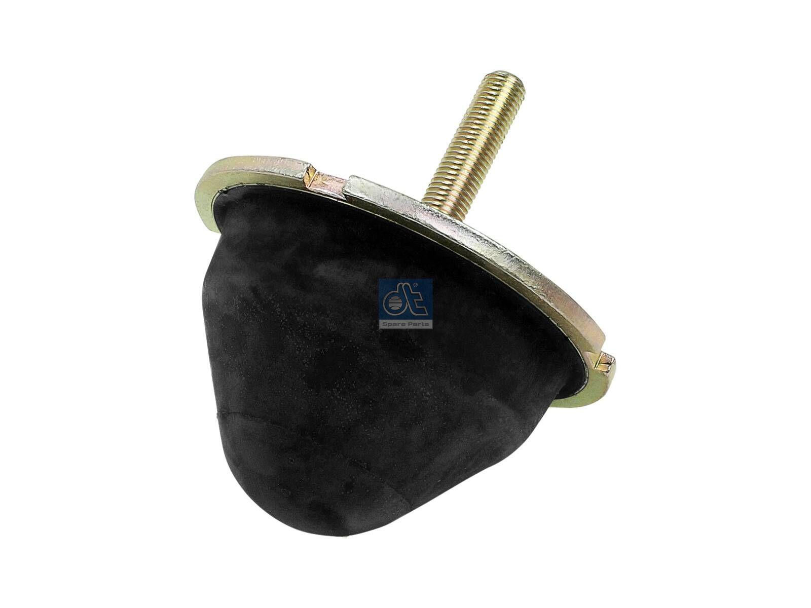 DT Spare Parts 4.81531 Gummipuffer, D: 110 mm, M12 x 1,5, Lu: 60 mm, H: 65 mm passend für Mercedes-Benz