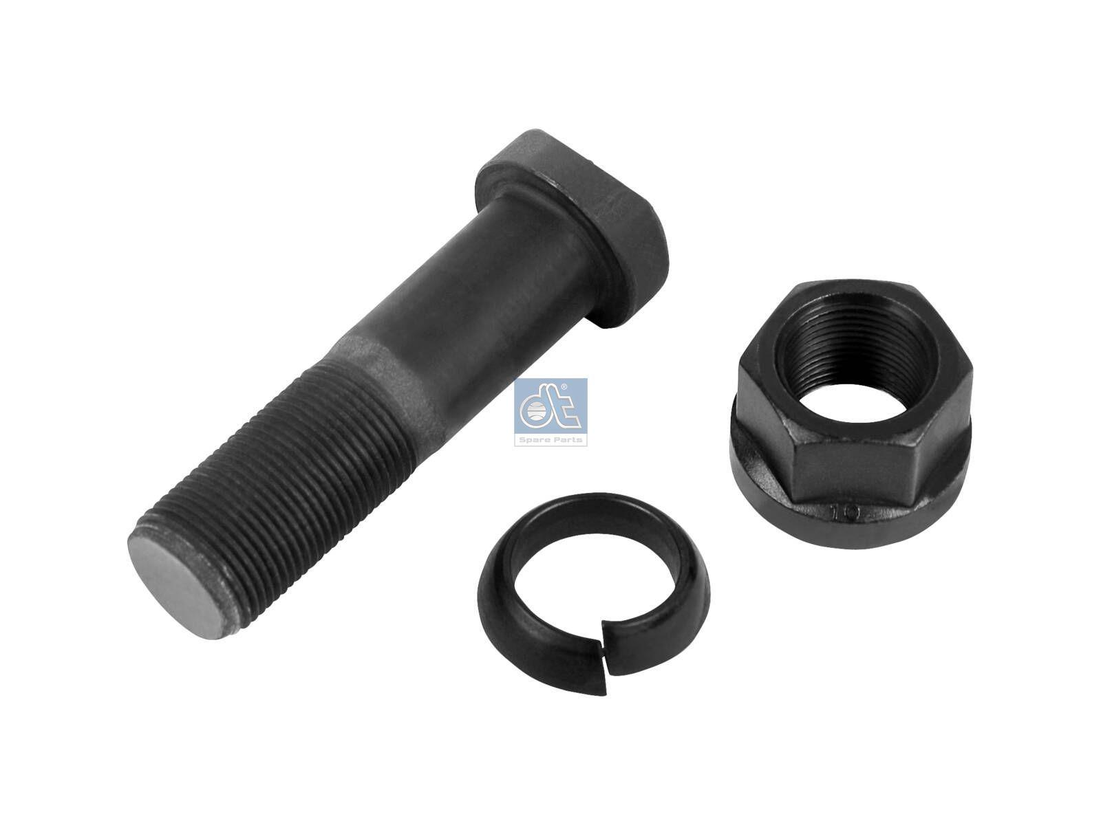 DT Spare Parts 4.90342 Radbolzen, komplett, M22 x 1,5, Lu: 80 mm, SW: 30, L: 90,5 mm, 10.9 passend für Multimarken