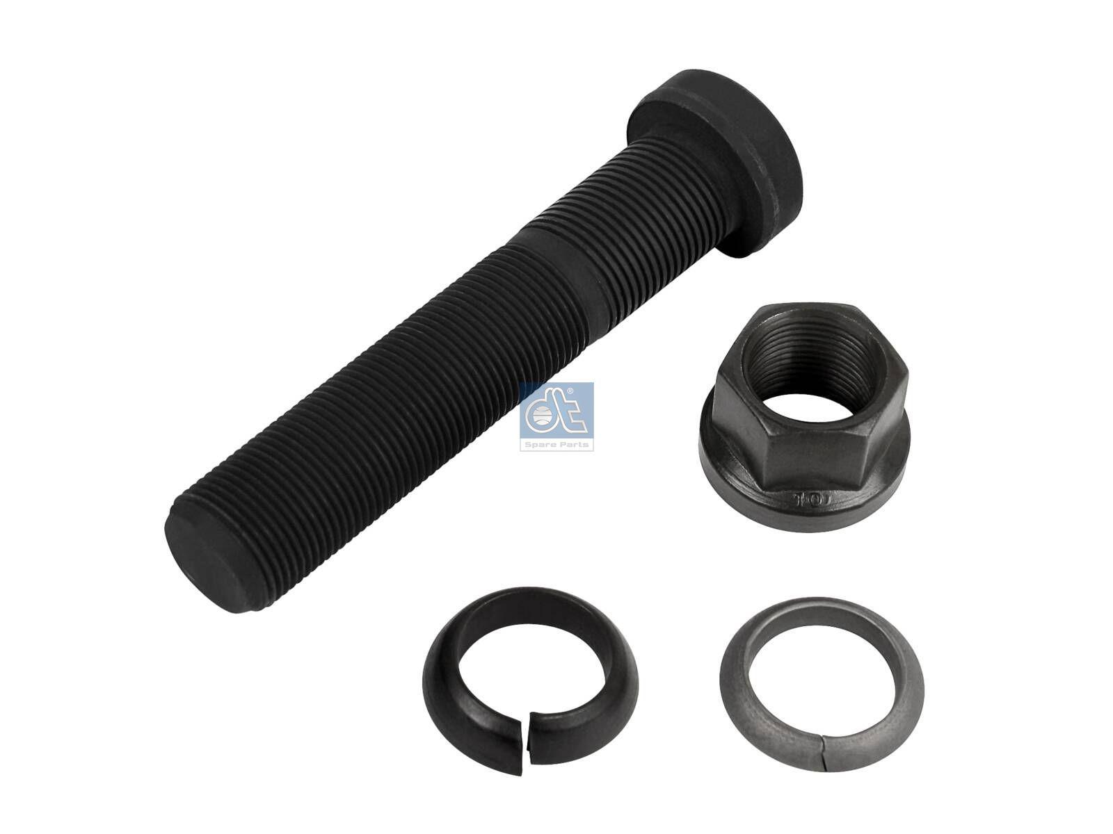 DT Spare Parts 4.90344 Radbolzen, komplett, M22 x 1,5, Lu: 111 mm, SW: 27, L: 121 mm, 10.9 passend für Multimarken
