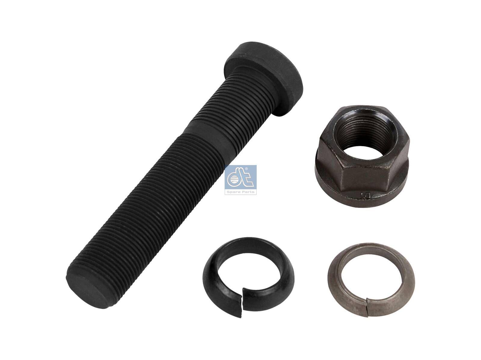 DT Spare Parts 4.90345 Radbolzen, komplett, M22 x 1,5, Lu: 111 mm, SW: 30, L: 121 mm, 10.9 passend für Multimarken