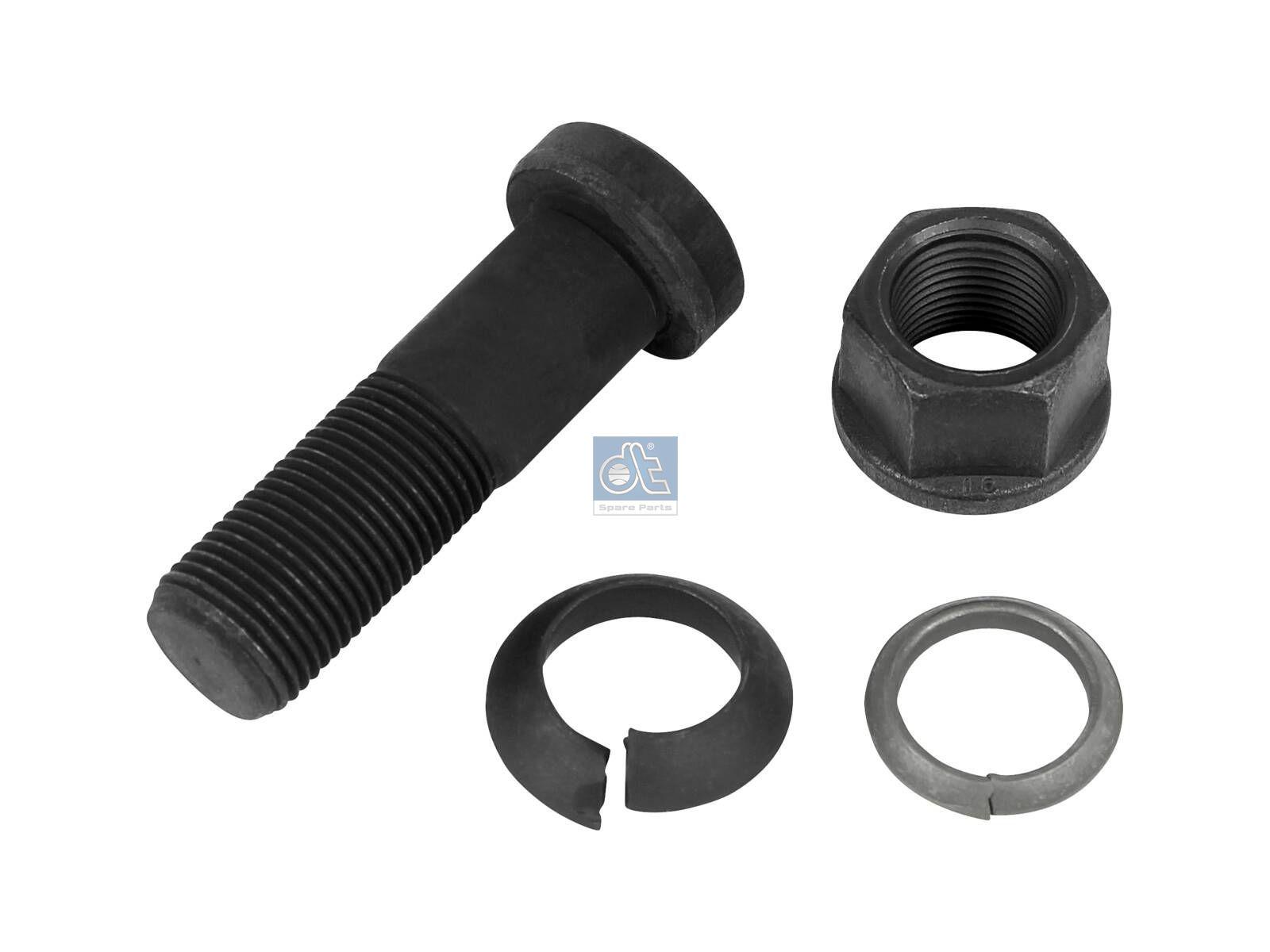DT Spare Parts 4.90894 Radbolzen, komplett, M18 x 1,5, Lu: 60 mm, SW: 24, L: 68 mm, 10.9 passend für Mercedes-Benz