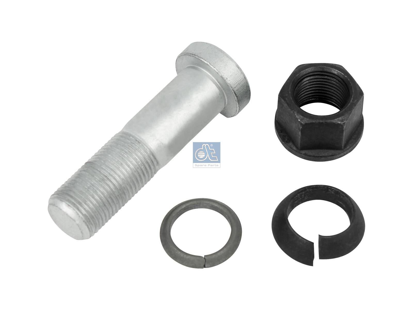 DT Spare Parts 4.90895 Radbolzen, komplett, M18 x 1,5, Lu: 65 mm, SW: 24, L: 73 mm, 10.9 passend für Mercedes-Benz