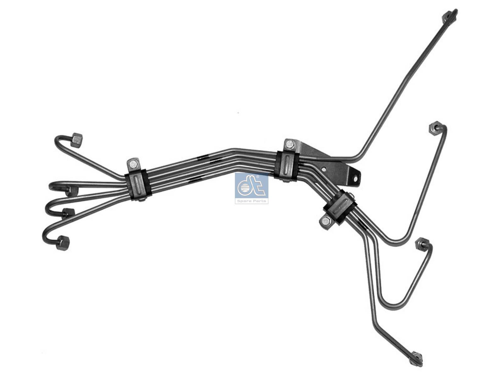 DT Spare Parts 4.90900 Einspritzleitung-Satz, rechts passend für Mercedes-Benz