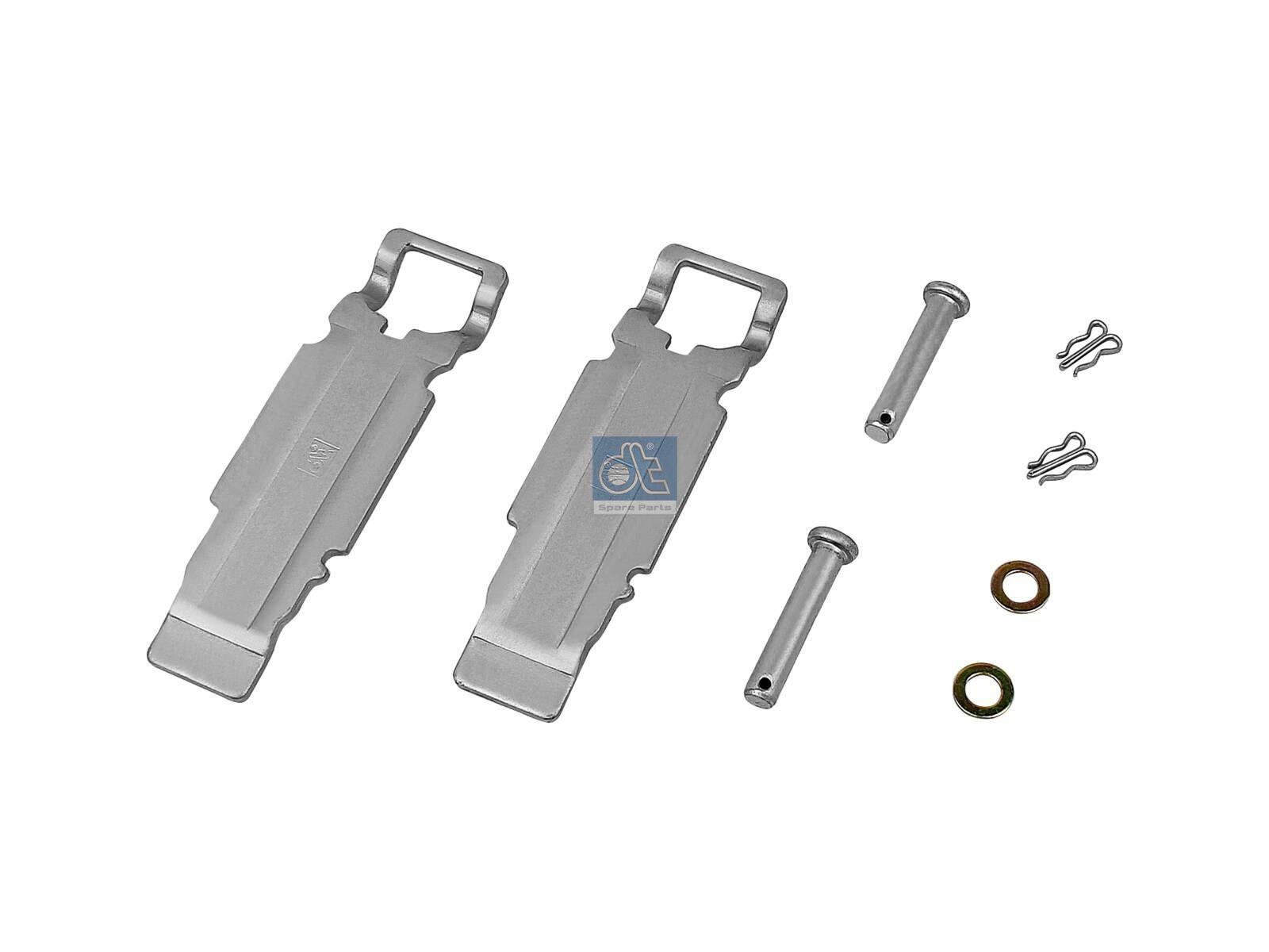 DT Spare Parts 4.91121 Befestigungssatz, Bremsbeläge passend für Multimarken
