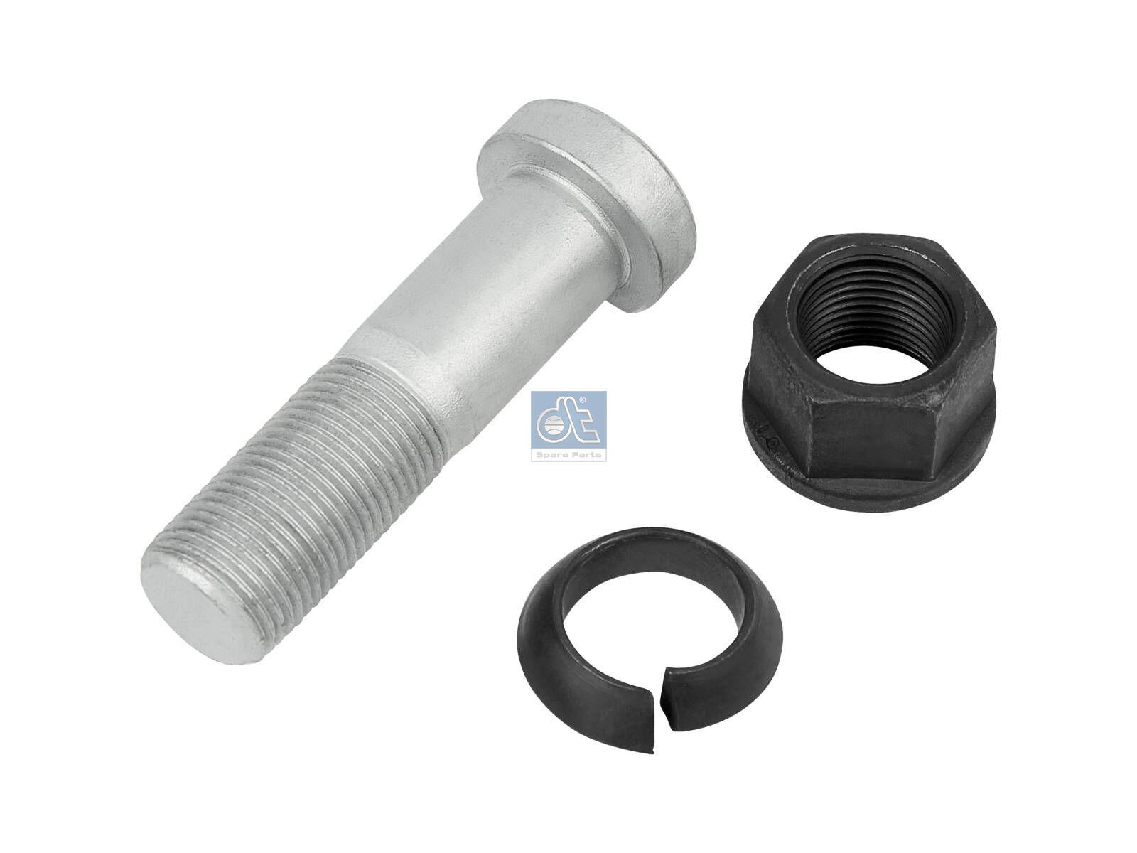 DT Spare Parts 4.91239 Radbolzen, komplett, M18 x 1,5, Lu: 65 mm, SW: 24, L: 73 mm, 10.9 passend für Mercedes-Benz