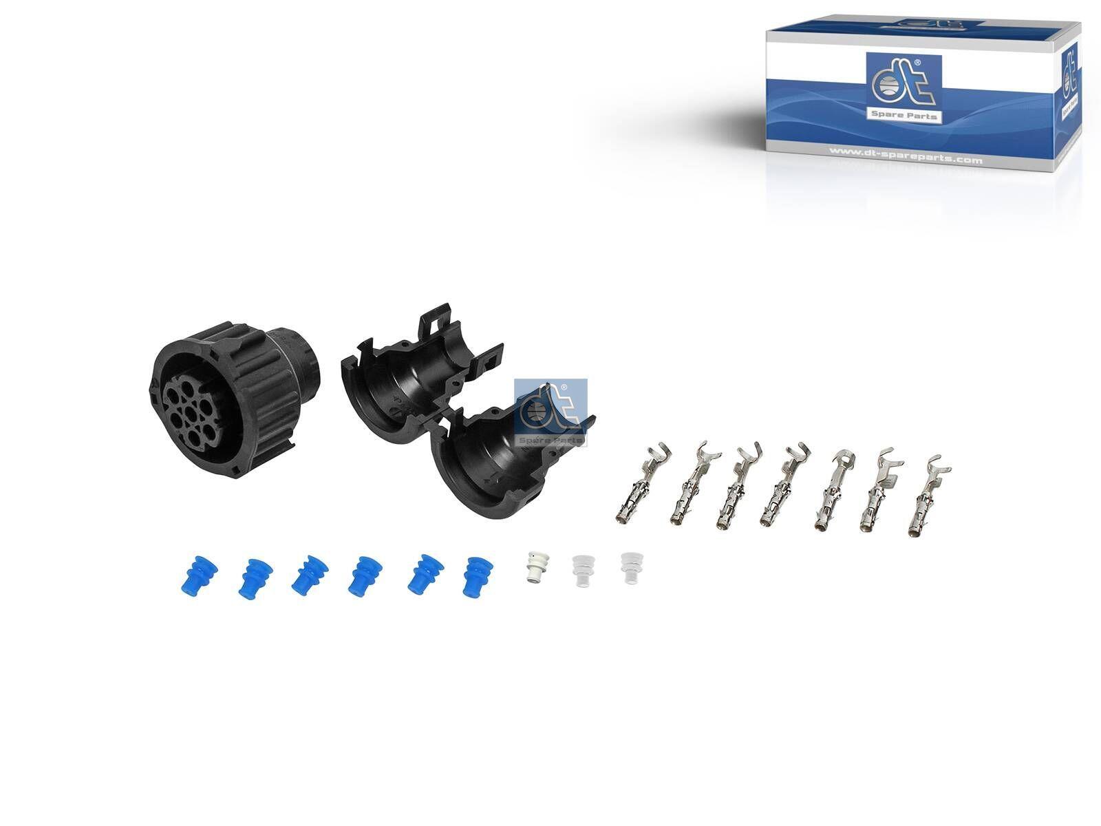 DT Spare Parts 4.96003 Reparatursatz, Stecker, ?: 180 °, 7 poles passend für Mercedes-Benz