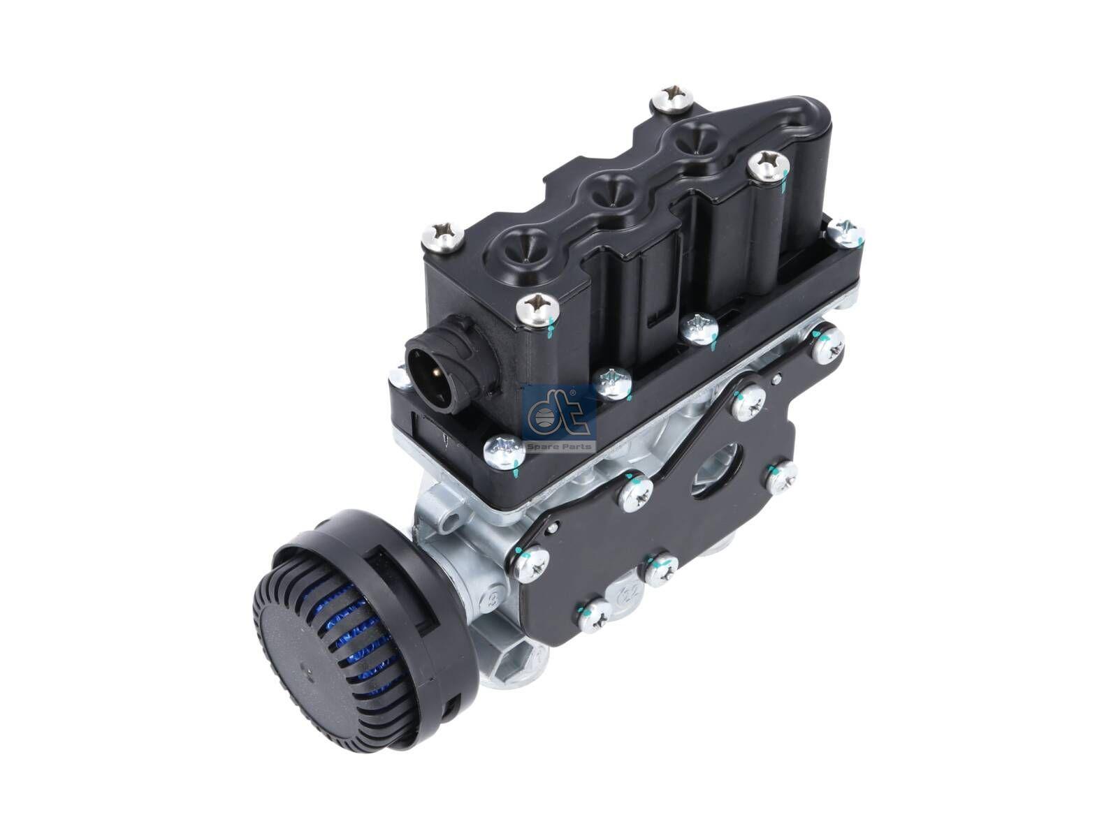 DT Spare Parts 5.10500 Magnetventil, ECAS, 24 V, M22 x 1,5, max. 13 bar passend für Multimarken