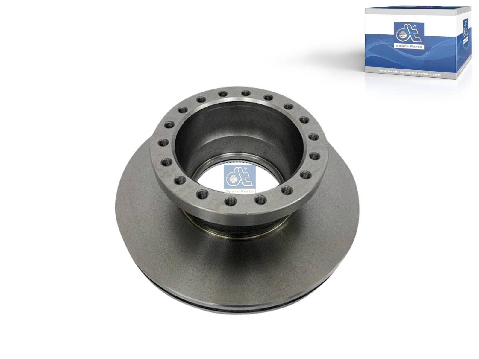 DT Spare Parts 5.21257 Bremsscheibe, D: 330 mm, 18 bores, P: 175 mm, M12, d: 150 mm, H: 119 mm, S: 34 mm, s: 28 mm passend für DAF