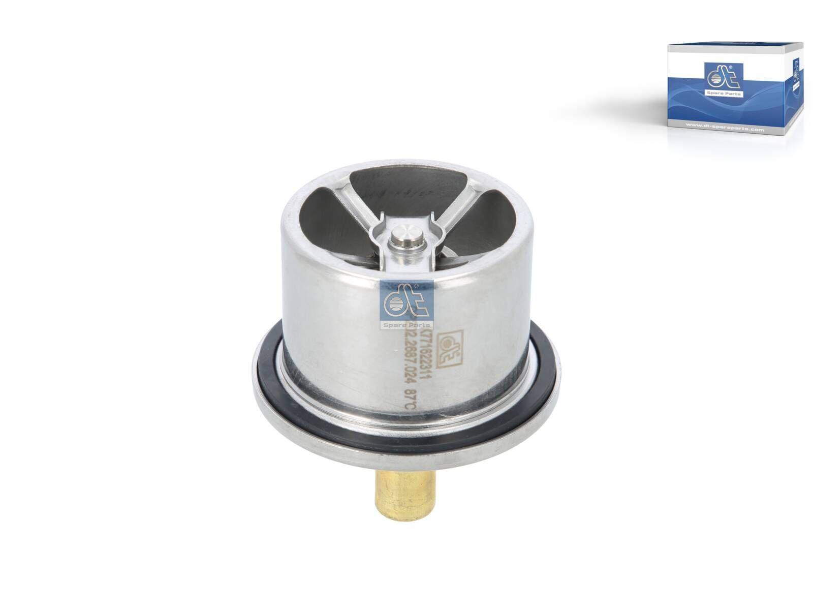 DT Spare Parts 5.41024 Thermostat, mit O-Ring, 87 °C passend für DAF