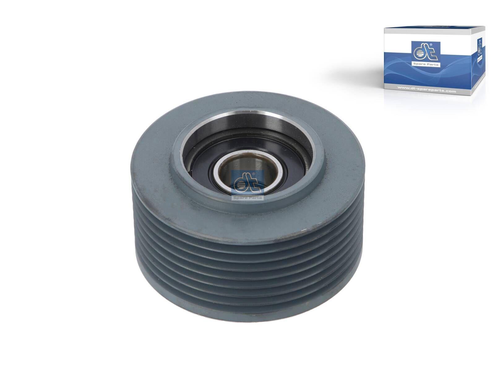 DT Spare Parts 5.41630 Spannrolle, Keilrippenriemen, d: 17 mm, D: 72 mm, 8 PK, W: 34 mm passend für Multimarken
