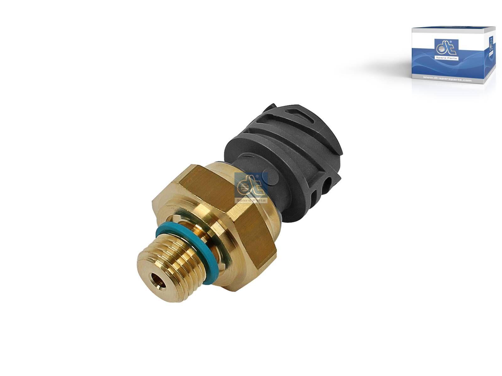 DT Spare Parts 5.44012 Öldrucksensor, M14 x 1,5, SW: 27, L: 50,4 mm, 4 poles passend für DAF