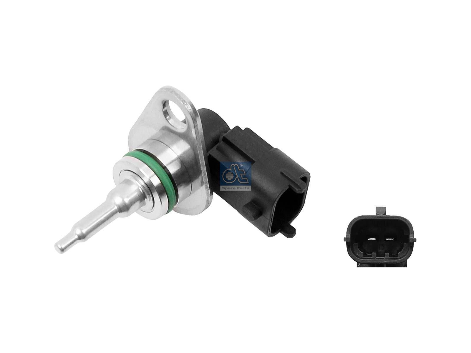 DT Spare Parts 5.44045 Temperatursensor, D1: 15,9 mm, D2: 3 mm, L1: 53 mm, L2: 33,5 mm, Tmin: -40 °C, Tmax: 150 °C, 2 poles passend für DAF