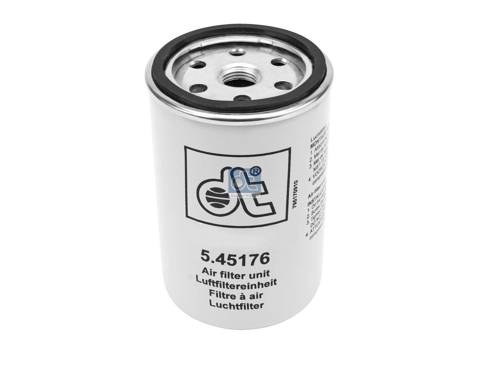 DT Spare Parts 5.45176 Luftfilter, Harnstoff, D: 76 mm, M16 x 1,5, L: 119 mm passend für Multimarken