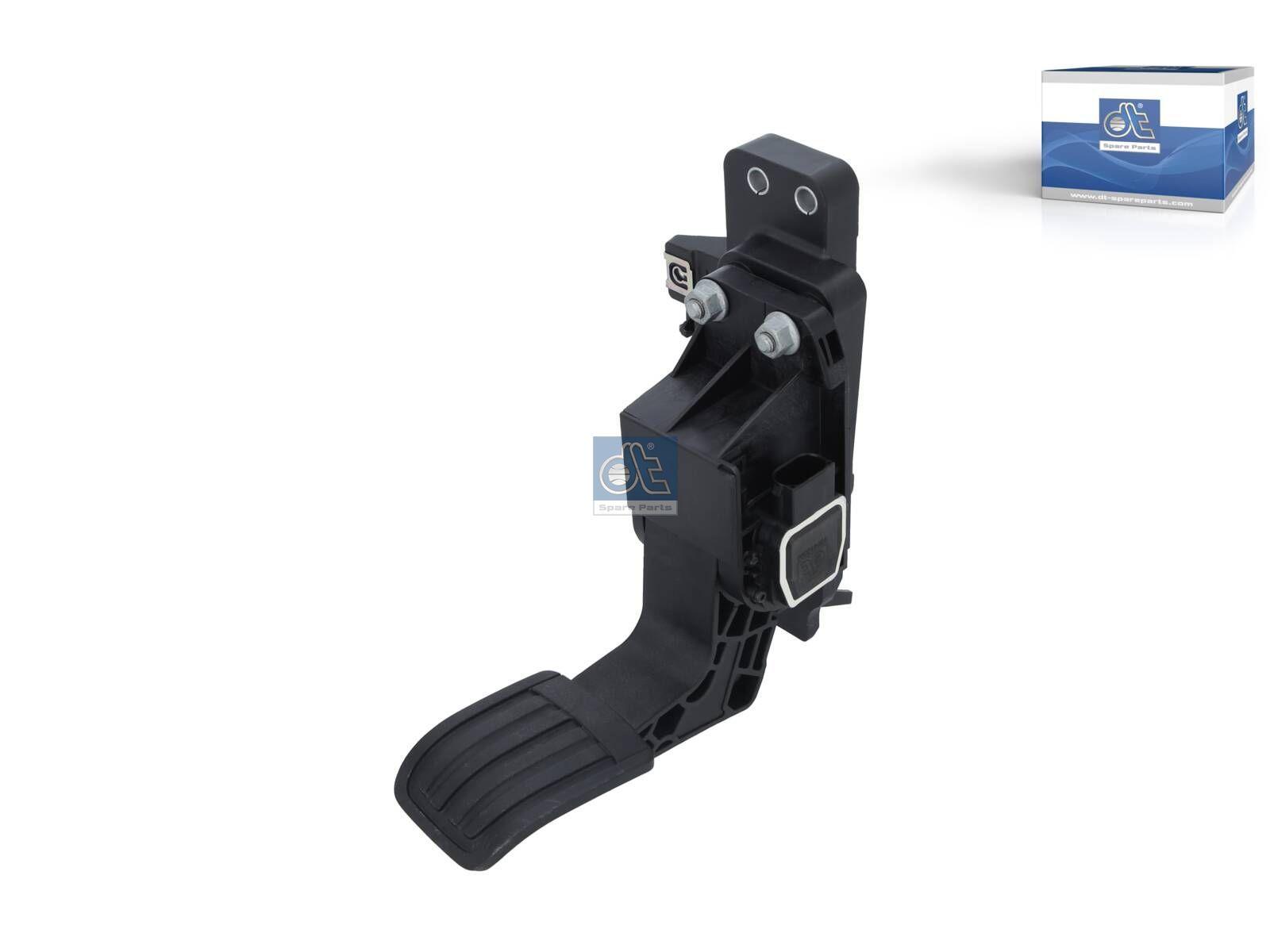 DT Spare Parts 5.46027 Fahrpedal, mit Sensor und Adaperplatte, 7 poles passend für DAF