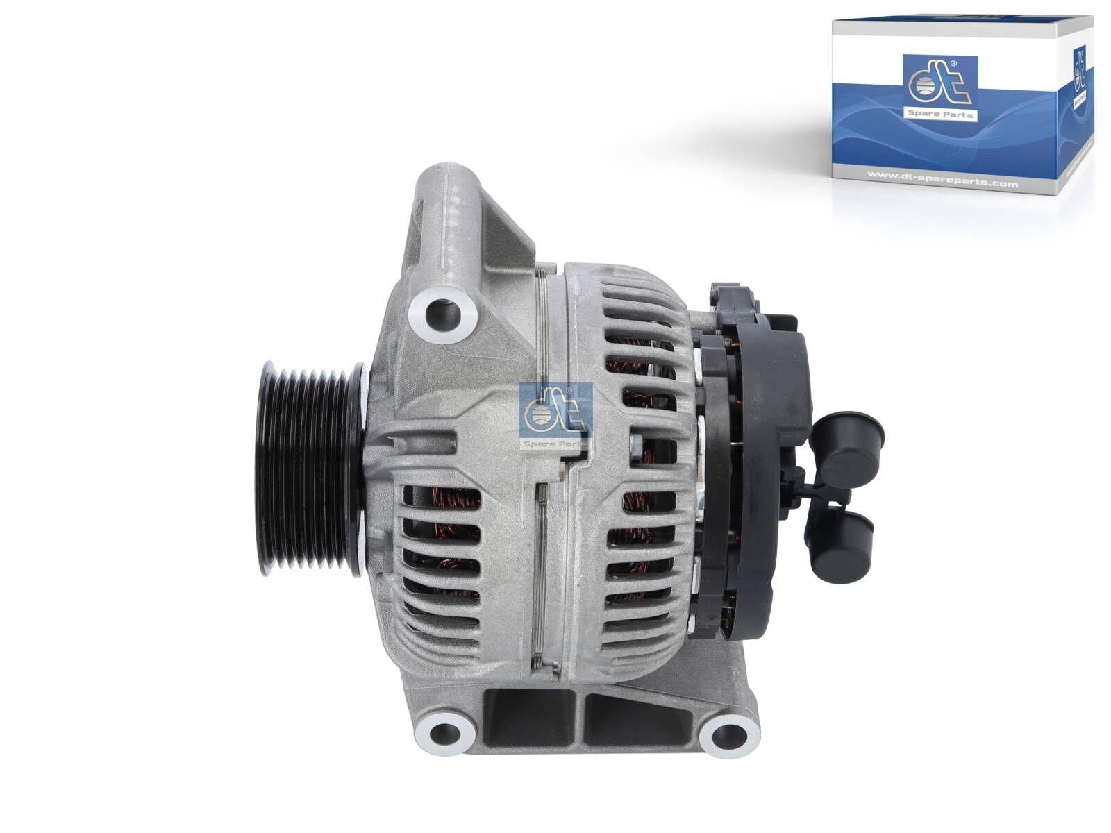 DT Spare Parts 5.47036 Generator, 24 V, 8 grooves, I: 80 A passend für DAF