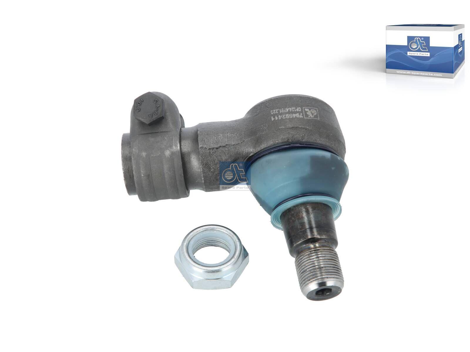 DT Spare Parts 5.55223 Kugelkopf, Rechtsgewinde, C: 30 mm, M22 x 1,5R, L: 95 mm passend für DAF