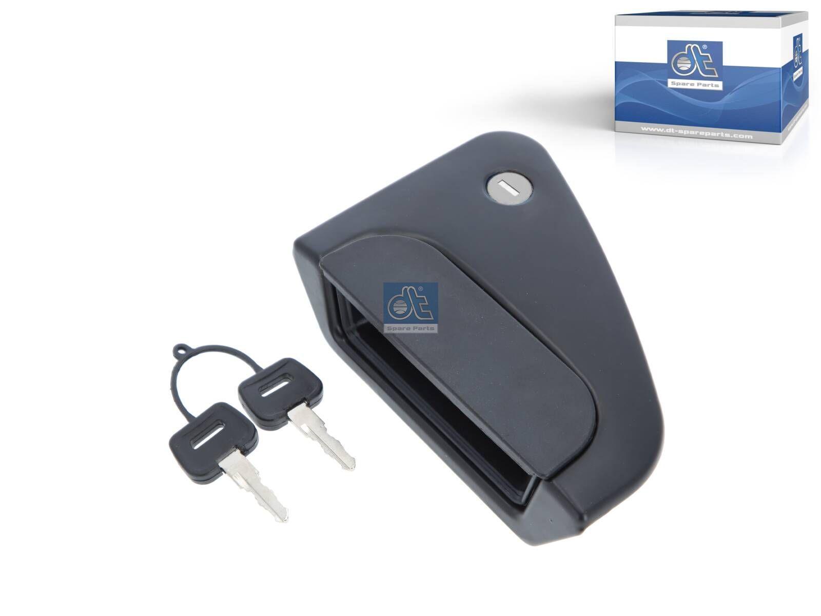 DT Spare Parts 5.60112SP Türgriff, links, mit Schließzylinder und Schlüssel passend für DAF