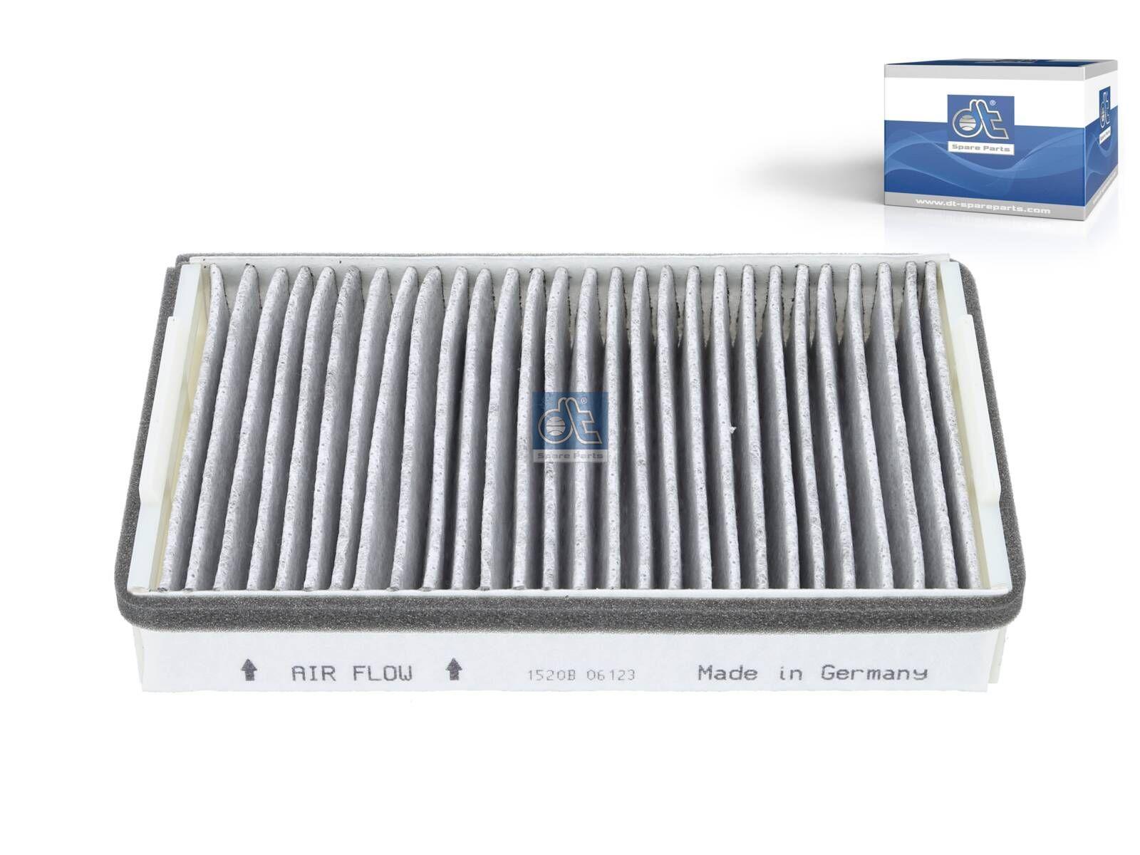 DT Spare Parts 5.62406 Kabinenluftfilter, biofunktional passend für DAF