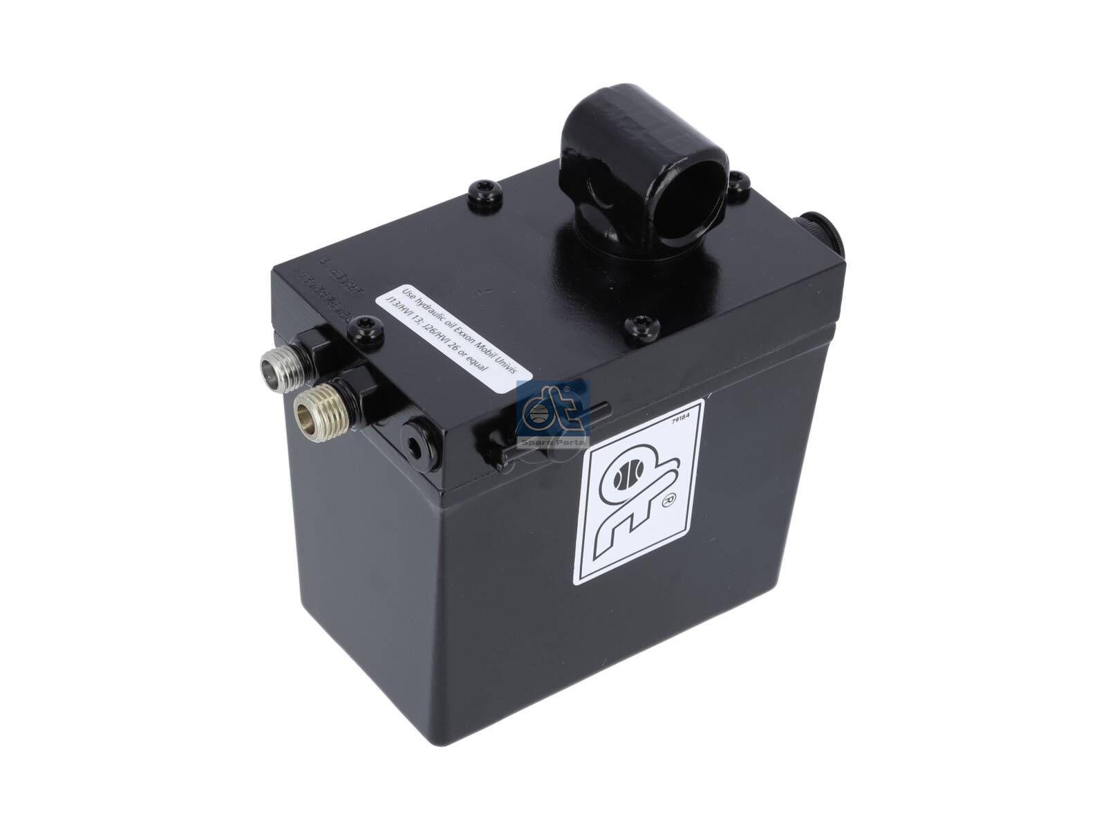 DT Spare Parts 5.65103 Hydraulikpumpe, 480 ml, M12 x 1,5, M14 x 1,5, L: 130 mm, W: 80 mm, H: 121 mm, 280 bar, Pov: 400 bar passend für DAF