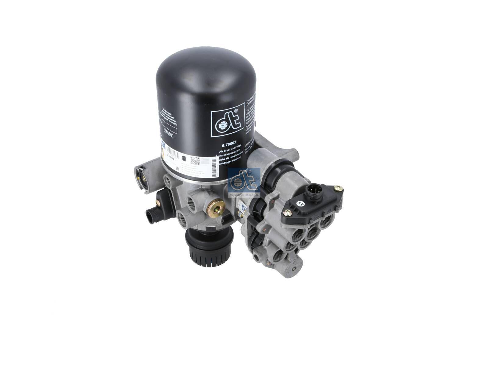 DT Spare Parts 5.70030 Lufttrockner, komplett mit Ventil passend für DAF