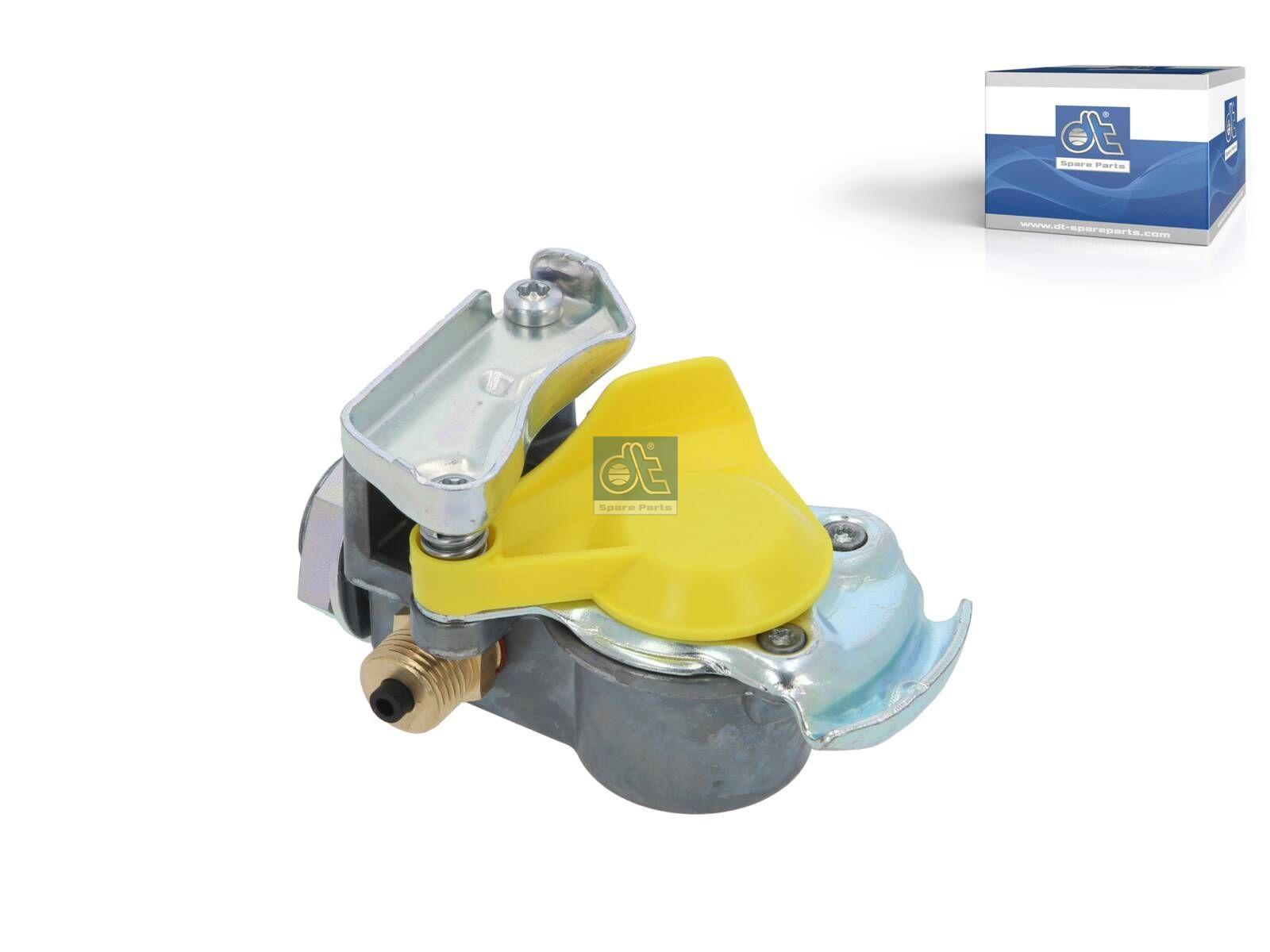 DT Spare Parts 5.77181 Kupplungskopf, gelber Deckel, M16 x 1,5, 8,5 bar passend für Multimarken