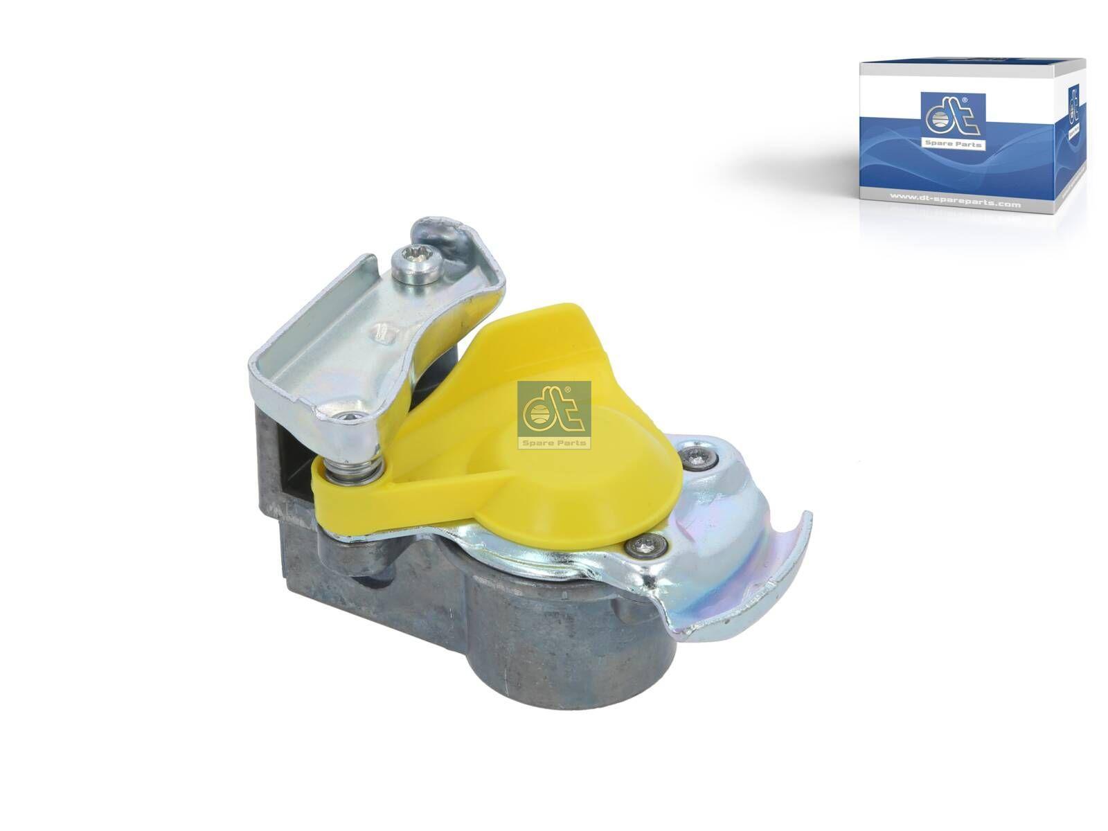 DT Spare Parts 5.77182 Kupplungskopf, gelber Deckel, M16 x 1,5, 8,5 bar passend für Multimarken