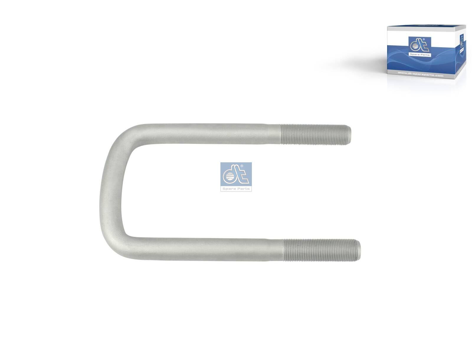 DT Spare Parts 6.11131 U-Bolzen, r: 15 mm, R: 177 mm, M20 x 1,5, LTh: 67 mm, L: 210 mm, w: 92 mm passend für Renault