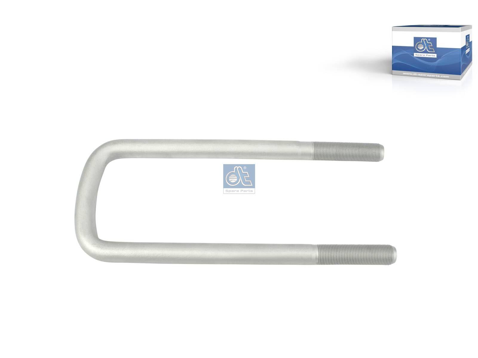 DT Spare Parts 6.11132 U-Bolzen, r: 15 mm, R: 177 mm, M20 x 1,5, LTh: 76 mm, L: 290 mm, w: 92 mm passend für Renault