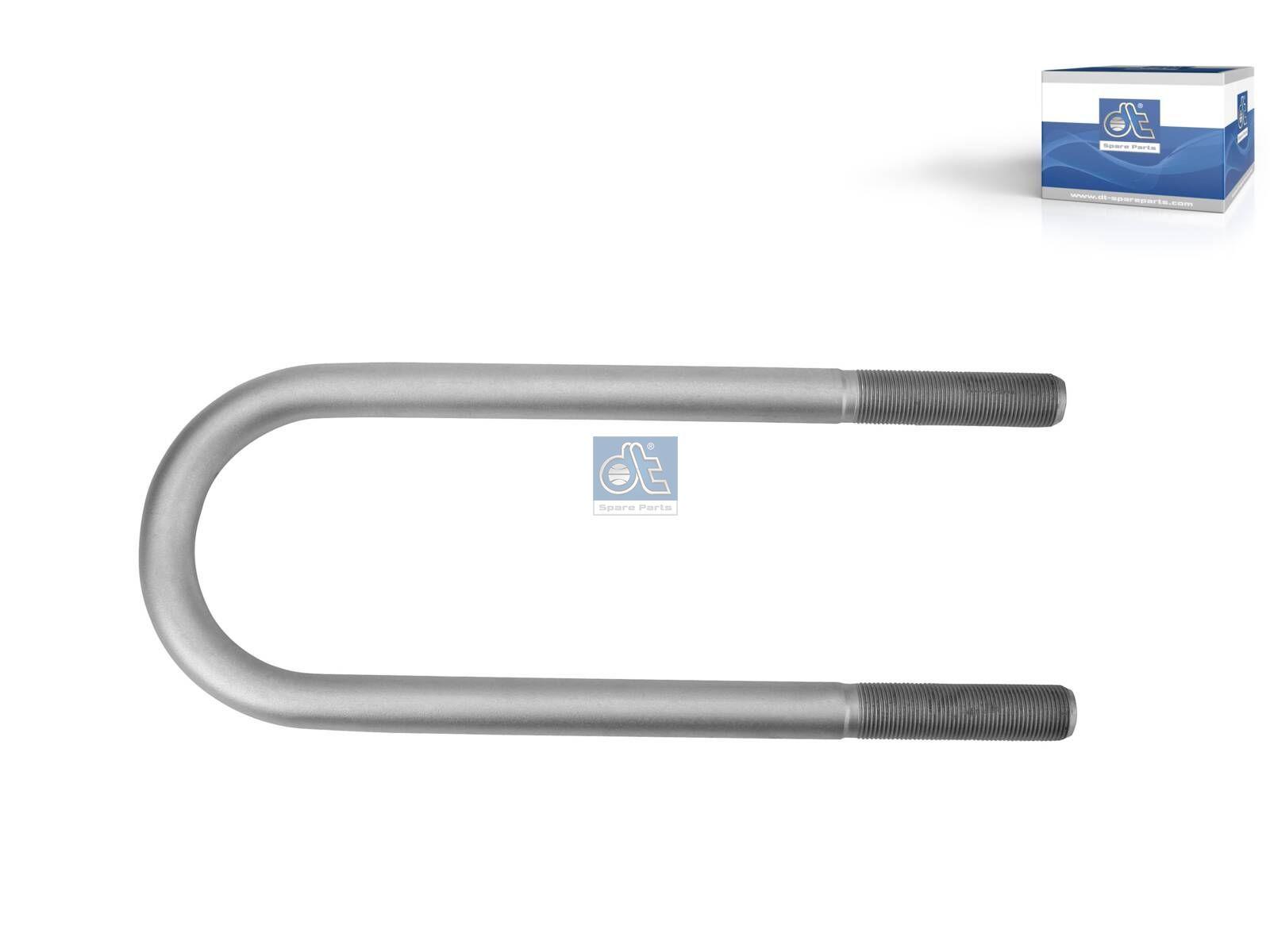 DT Spare Parts 6.11135 U-Bolzen, M20 x 1,5, LTh: 75 mm, L: 308 mm, w: 92,5 mm passend für Renault