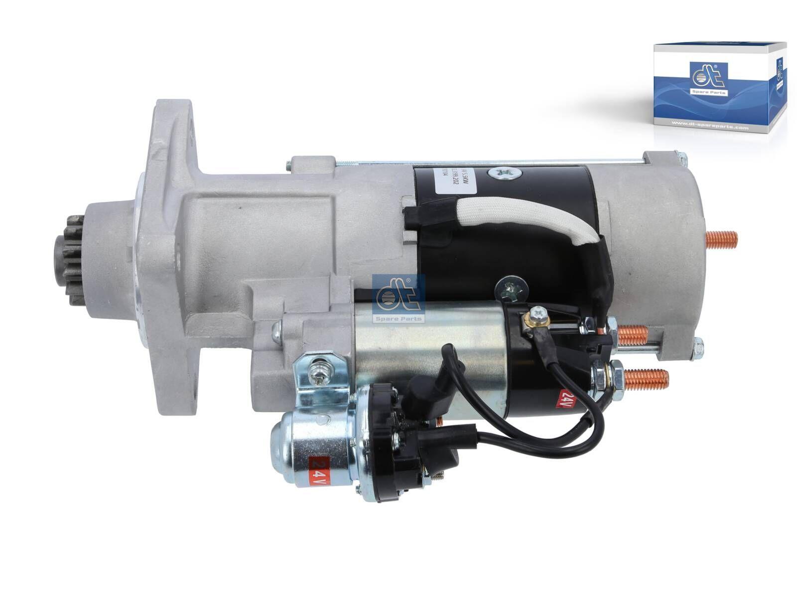 DT Spare Parts 6.27202 Anlasser, 24 V, 5,5 kW passend für Renault