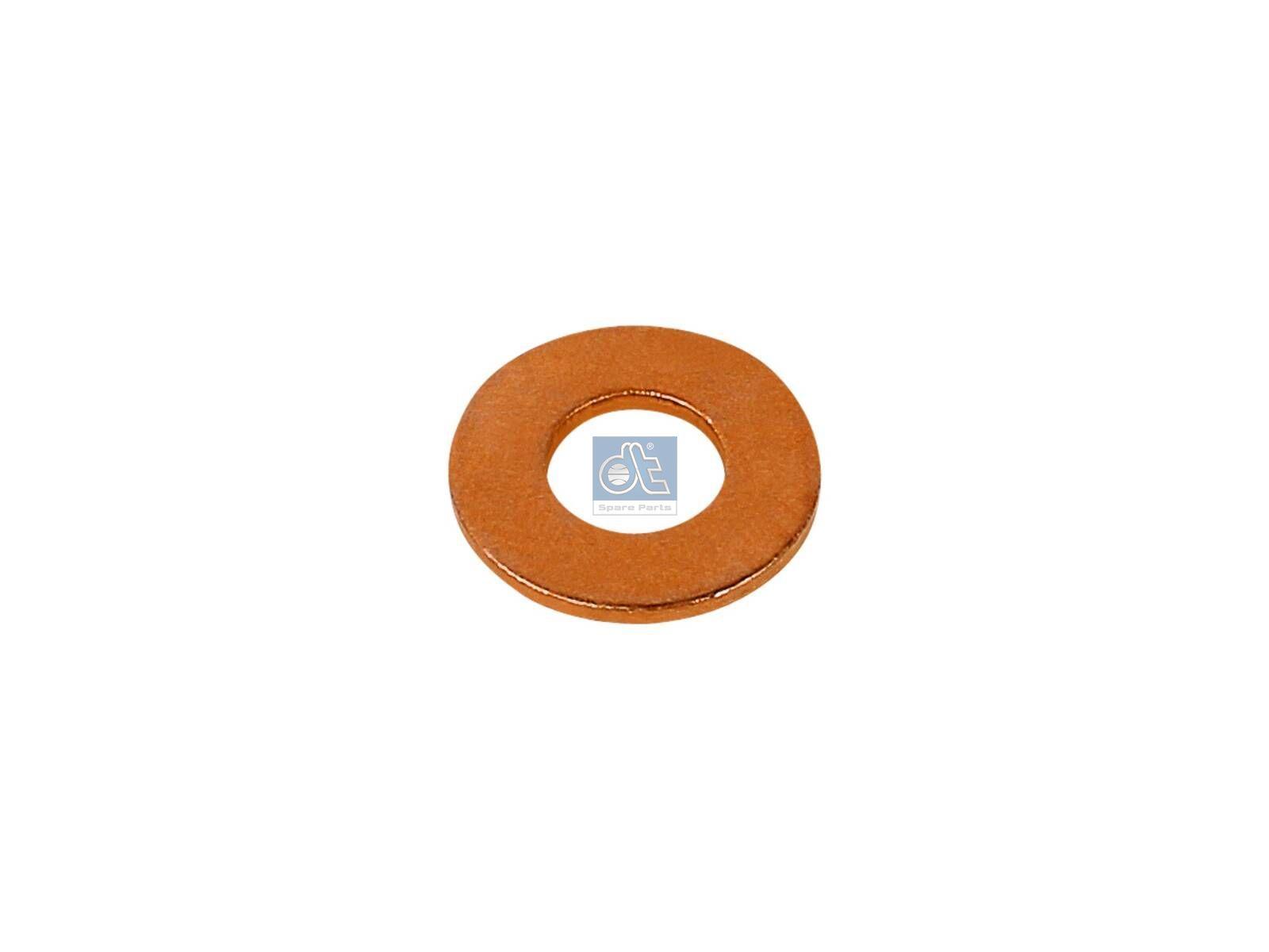 DT Spare Parts 6.33092 Kupferdichtring, d: 9,5 mm, D: 20 mm, S: 1,5 mm passend für Renault