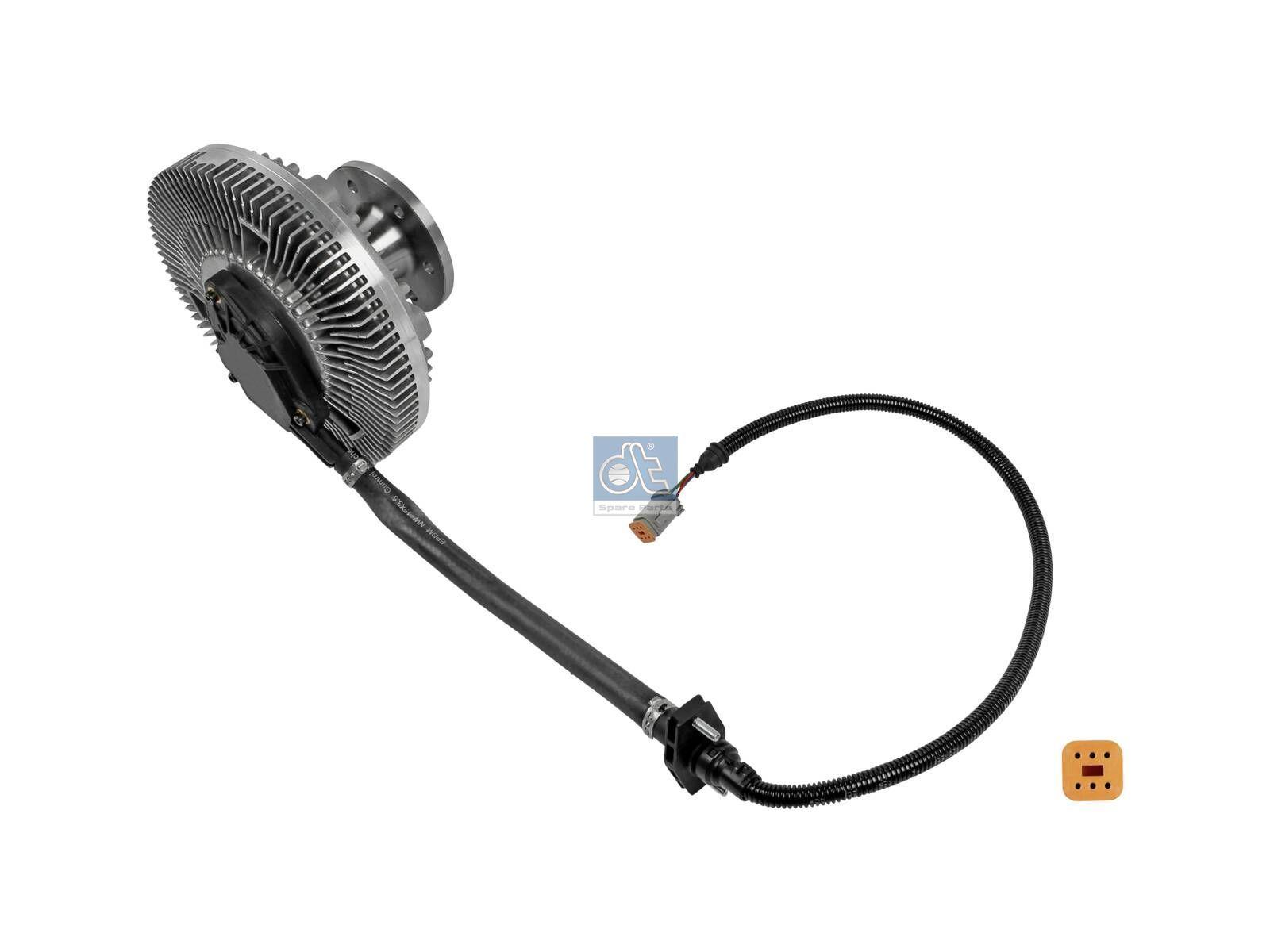 DT Spare Parts 6.35027 Lüfterkupplung, D: 233 mm passend für Renault