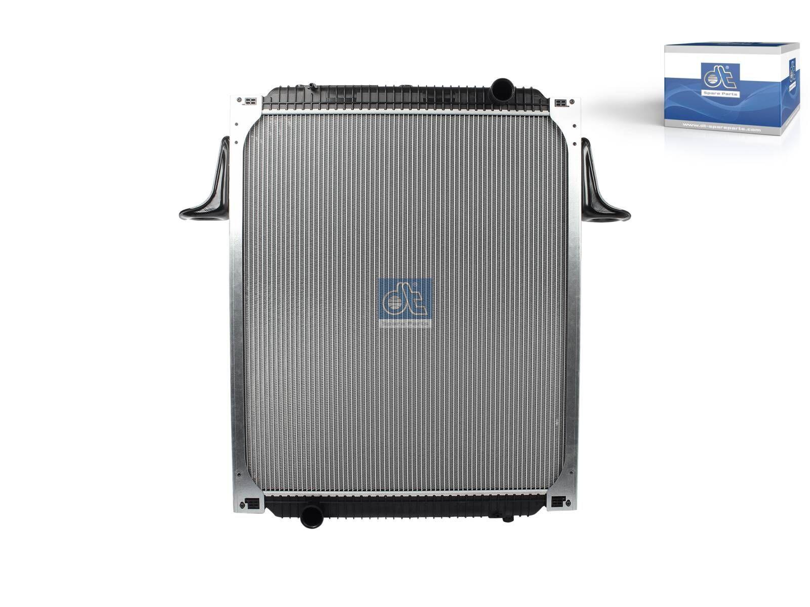 DT Spare Parts 6.35205 Kühler, L: 810 mm, W: 708 mm, T: 52 mm passend für Renault
