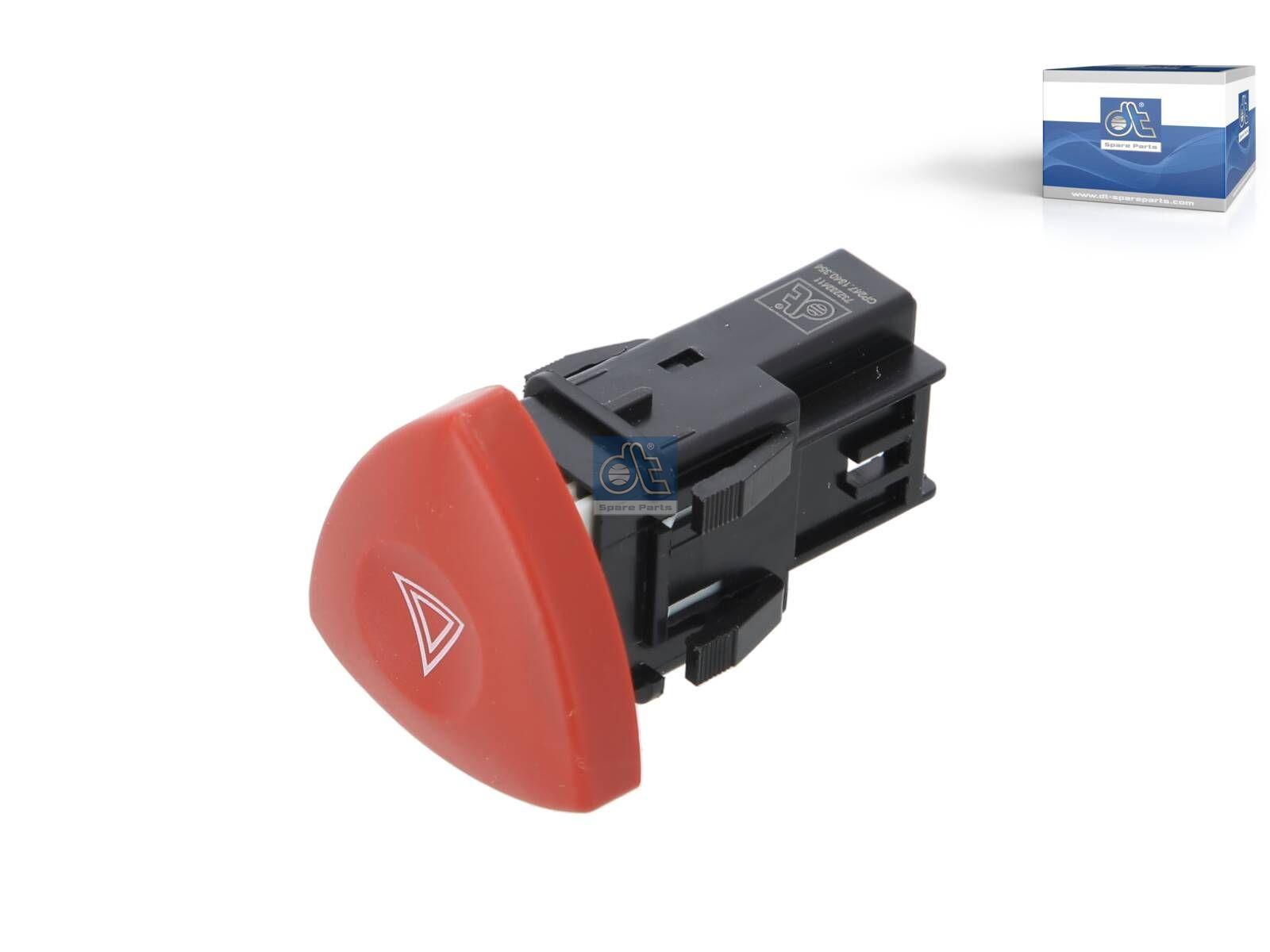 DT Spare Parts 6.45354 Warnblinkschalter passend für Renault