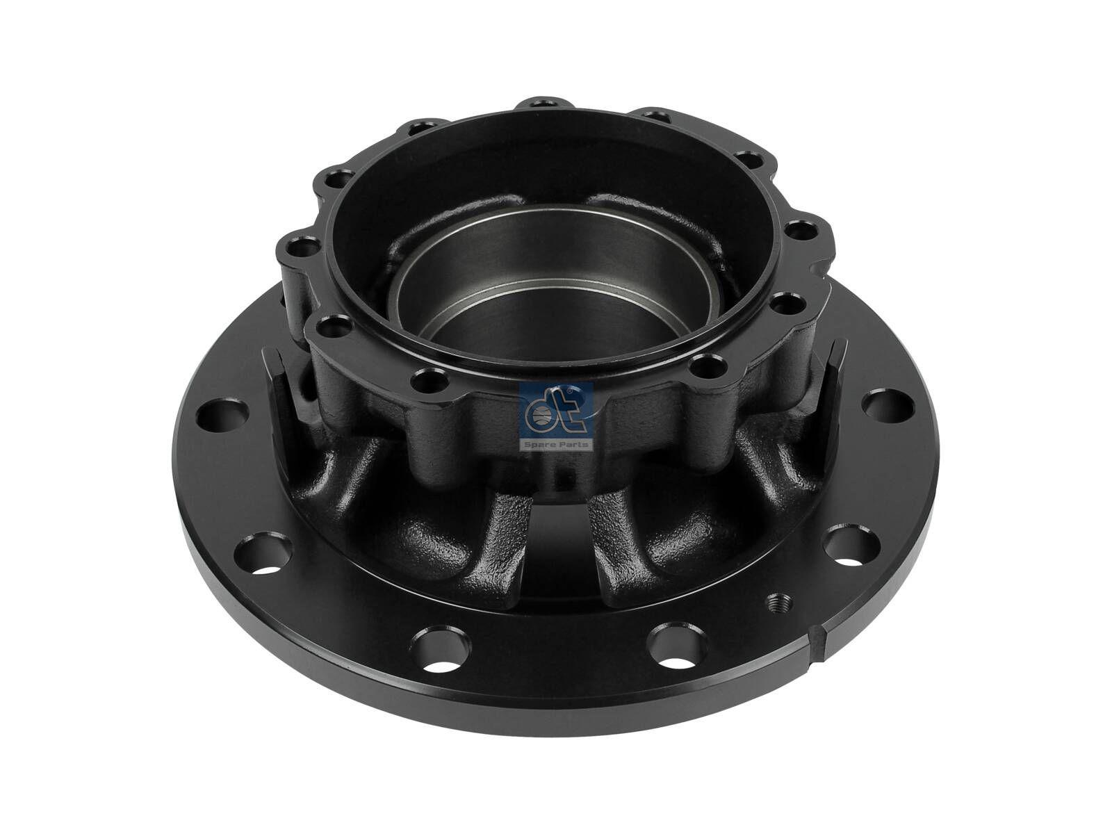 DT Spare Parts 6.54016 Radnabe, ohne Lager, d1: 148 mm, d2: 148 mm, D: 383,5 mm, 10 bores, b: 25 mm, H: 197,5 mm passend für Multimarken