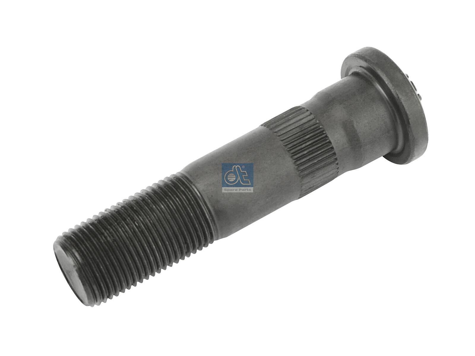 DT Spare Parts 6.54214 Radbolzen, M18 x 1,5, LTh: 33 mm, Lu: 80 mm, D: 28 mm, 10.9 passend für Renault