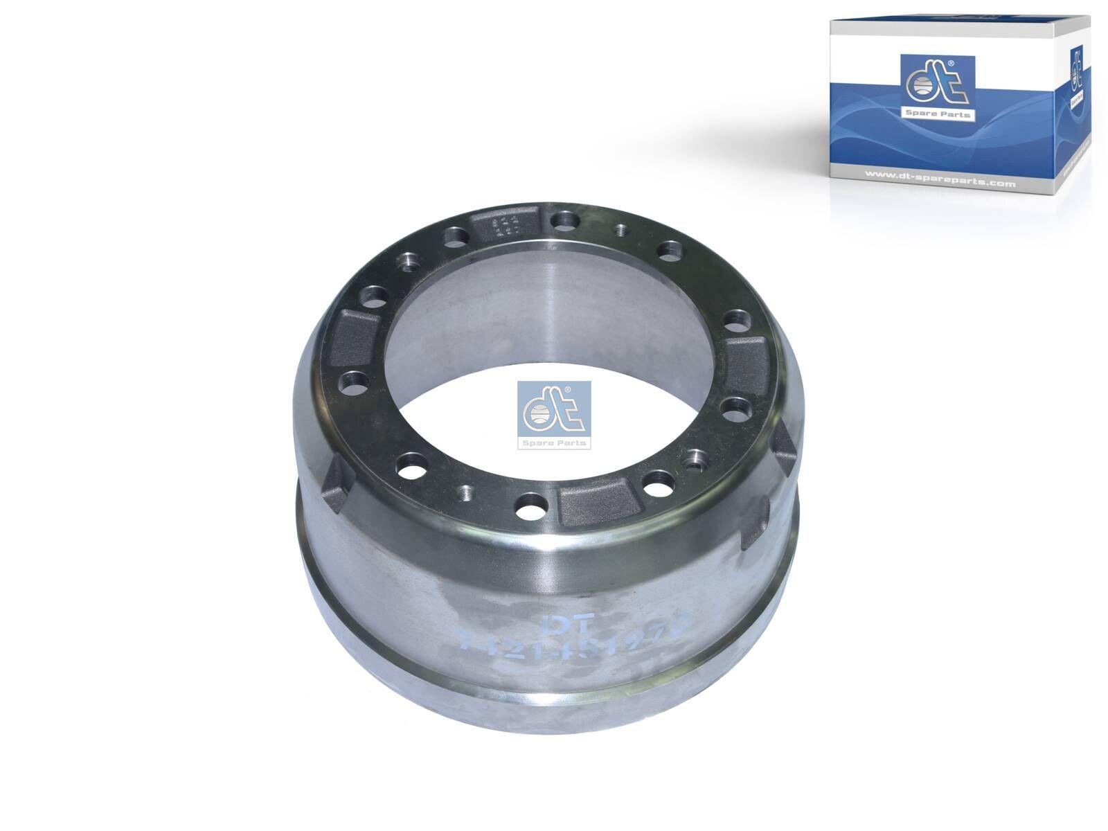 DT Spare Parts 6.60028 Bremstrommel, D: 410 mm passend für Renault