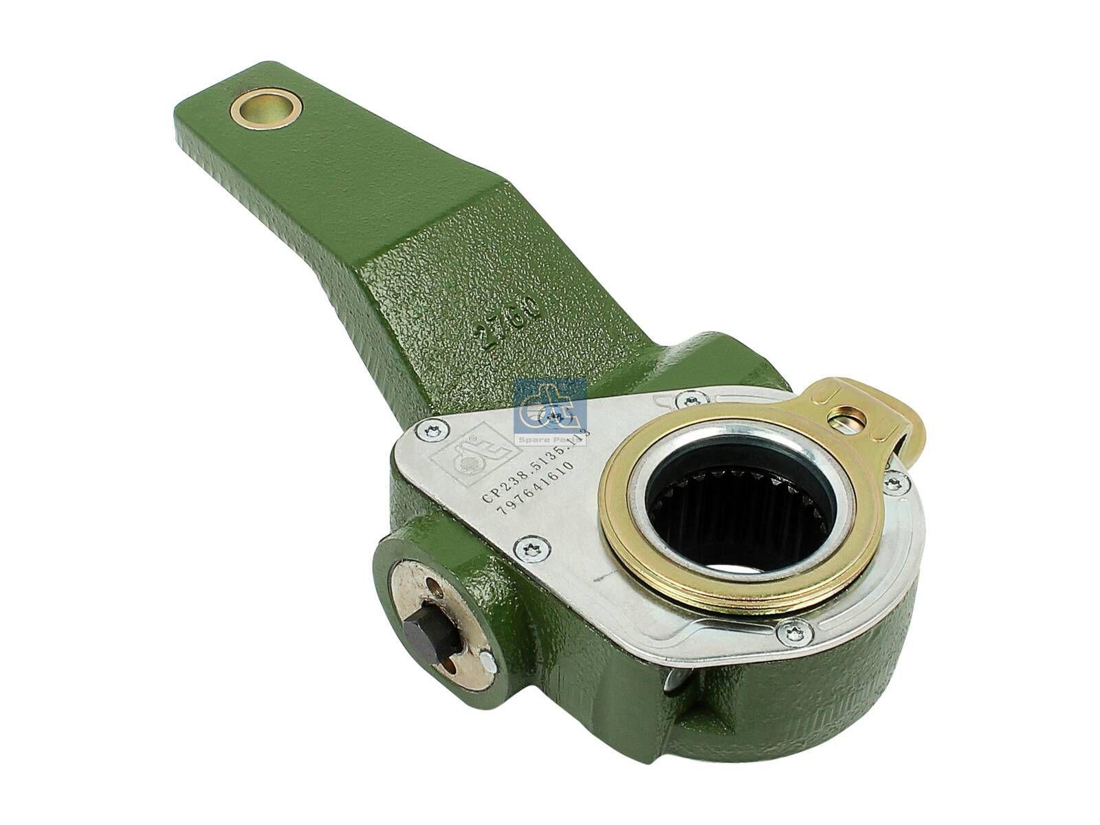 DT Spare Parts 6.60113 Gestängesteller, automatisch, rechts, BNA 227 x 35, b: 14 mm, Lb: 175 mm, Or: 38 mm, 27 teeth passend für Renault