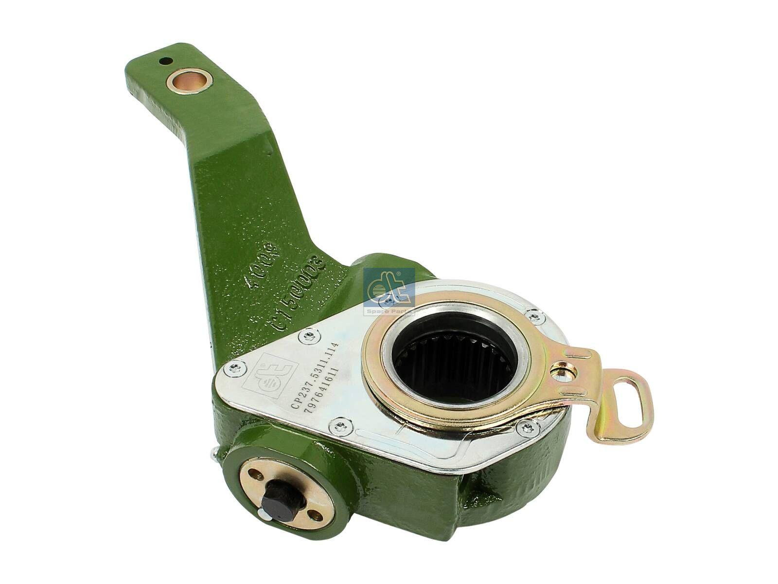 DT Spare Parts 6.60114 Gestängesteller, automatisch, links, BNA 227 x 35, b: 14 mm, Lb: 175 mm, Or: 38 mm, 27 teeth passend für Renault