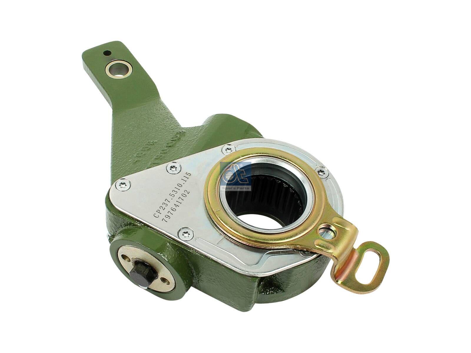 DT Spare Parts 6.60115 Gestängesteller, automatisch, rechts, BNA 227 x 35, b: 14 mm, Lb: 175 mm, Ol: 38 mm, 27 teeth passend für Renault