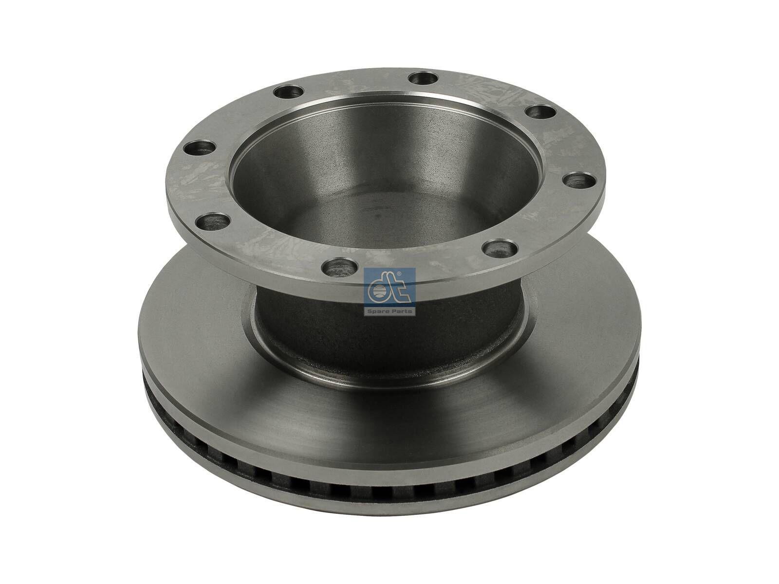 DT Spare Parts 6.61011 Bremsscheibe, D: 375 mm, 8 bores, P: 275 mm, d: 222 mm, H: 166,5 mm, S: 45 mm, s: 37 mm passend für Multimarken