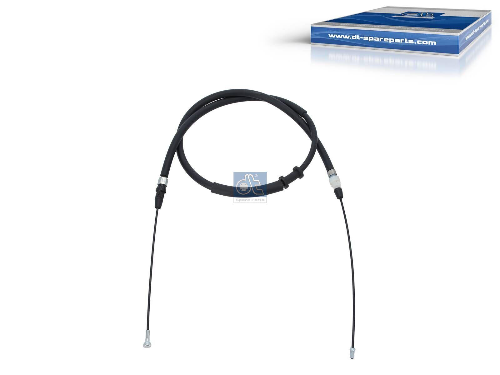 DT Spare Parts 6.62027 Seilzug, Feststellbremse, hinten, L: 1793 mm passend für Renault