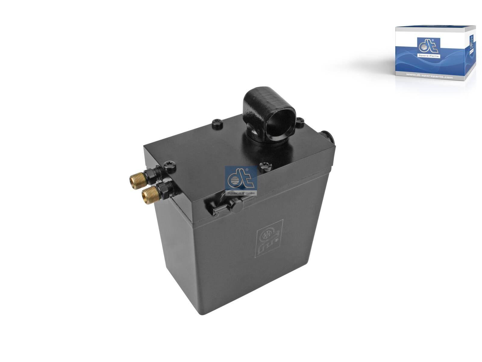 DT Spare Parts 6.76003 Hydraulikpumpe, 580 ml, M12 x 1, M12 x 1, L: 130 mm, W: 80 mm, H: 141 mm, 280 bar, Pov: 370 bar passend für Renault