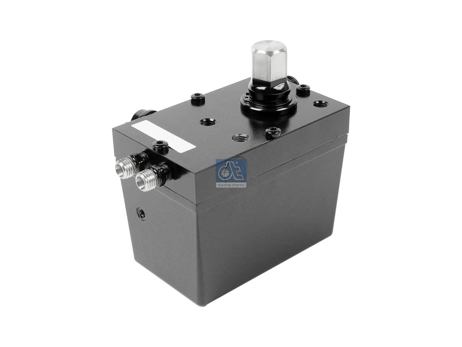 DT Spare Parts 6.76007 Hydraulikpumpe, 380 ml, M12 x 1,5, L: 130 mm, W: 80 mm, H: 101 mm, 280 bar, Pov: 370 bar passend für Multimarken