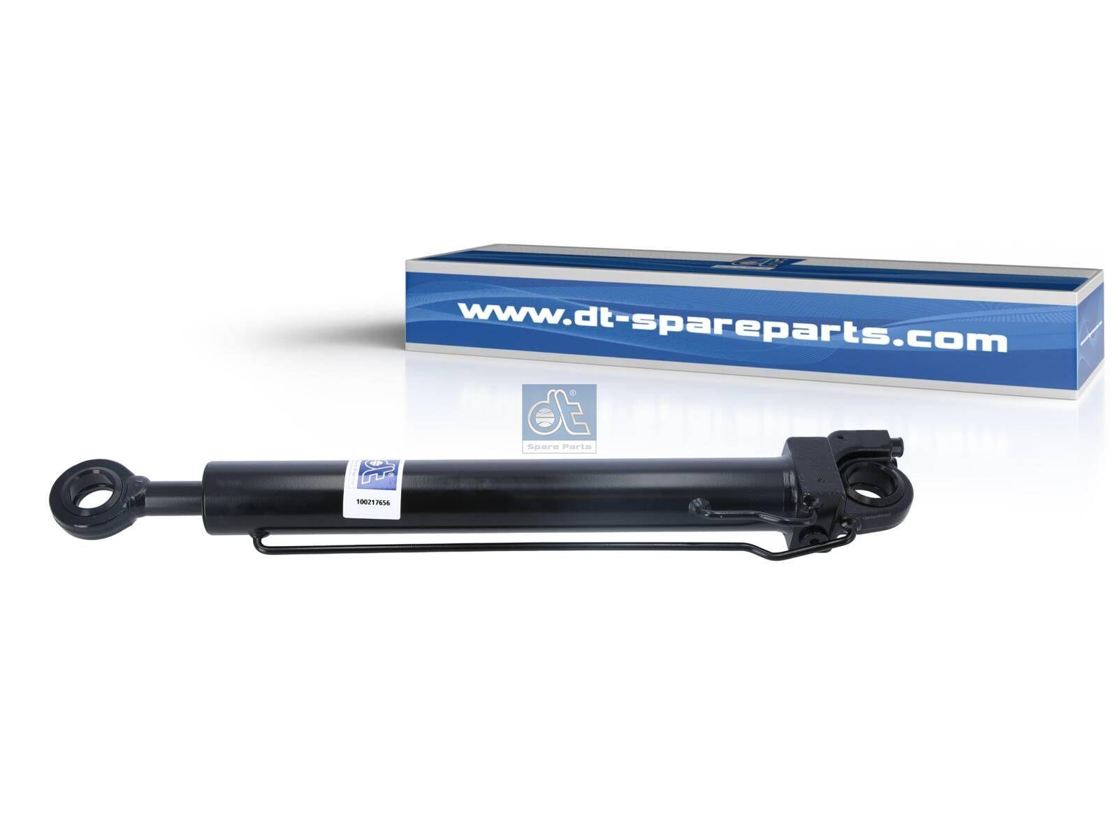 DT Spare Parts 6.76037 Hydraulikzylinder, D1: 25 mm, D2: 53 mm, b1: 30 mm, b2: 35 mm, Quick connect, Quick connect, L: 553 mm, 280 bar, Ls: 334,5 mm passend für Renault