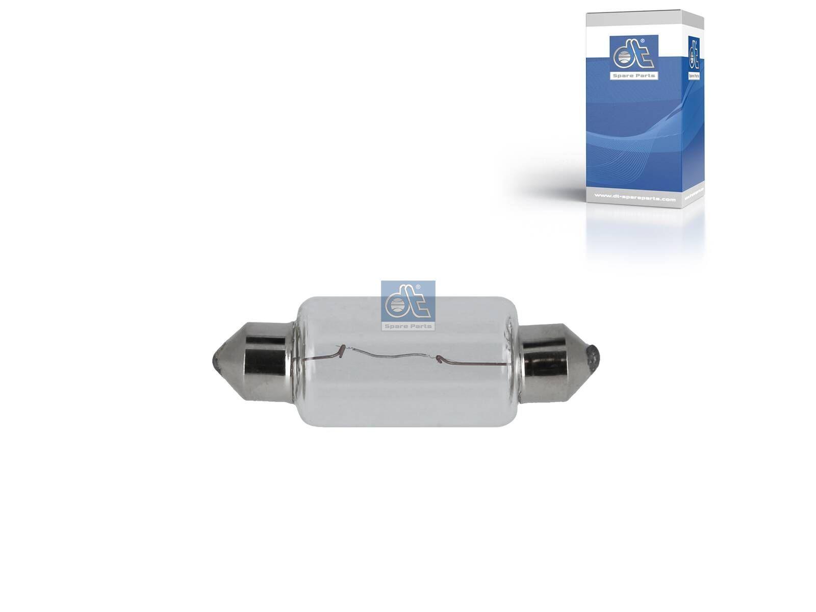 DT Spare Parts 6.84928 Glühlampe, 24 V, 18 W, L: 41 mm passend für Multimarken