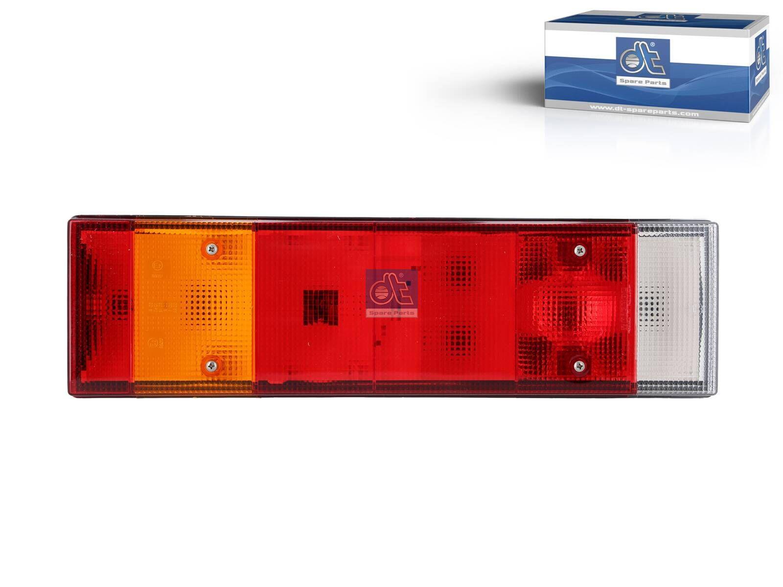 DT Spare Parts 6.86008 Rückleuchte, links, Lb: 152 mm, L: 464 mm, H: 130 mm, T: 83 mm passend für Renault