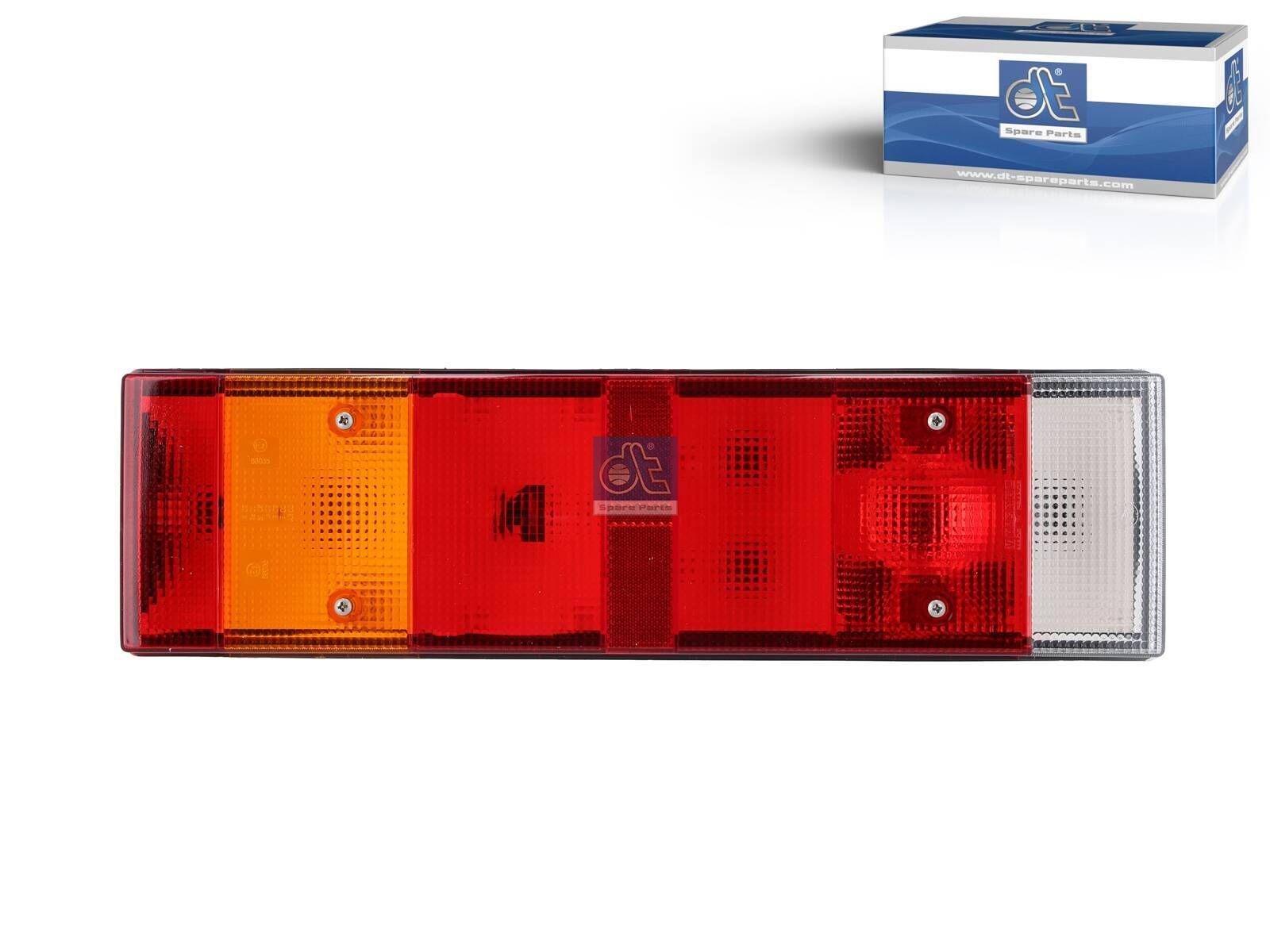 DT Spare Parts 6.86013 Rückleuchte, rechts, Lb: 160 mm, L: 464 mm, H: 130 mm, T: 83 mm passend für Renault
