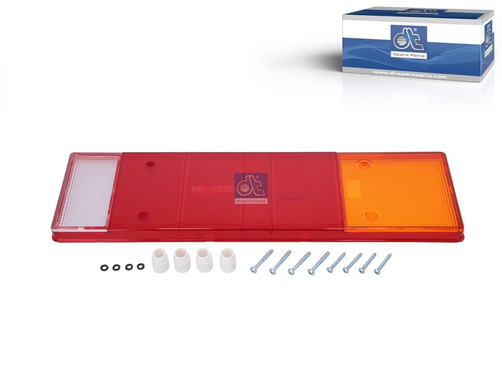 DT Spare Parts 6.86100 Rückleuchtenglas, L: 464 mm, H: 130 mm passend für Multimarken